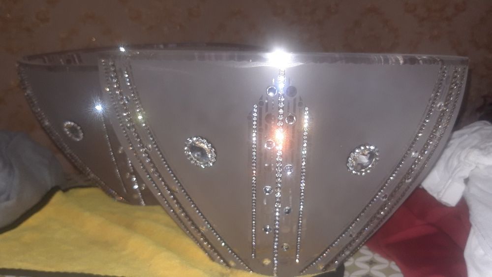 Вазы хрусталь чехский со стразами сваровский цирконий эмитация бриллиа