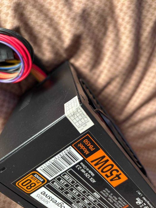 Блок питания Ginzzu PB450 450W 80 PLUS Bronze