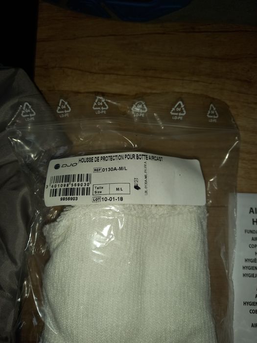 Orteza aircast  impecabila.