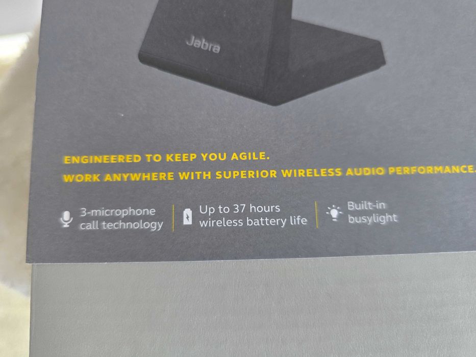 Jabra Evolve2 65 MS Mono, stand de incarcare inclus, nou cu garantie