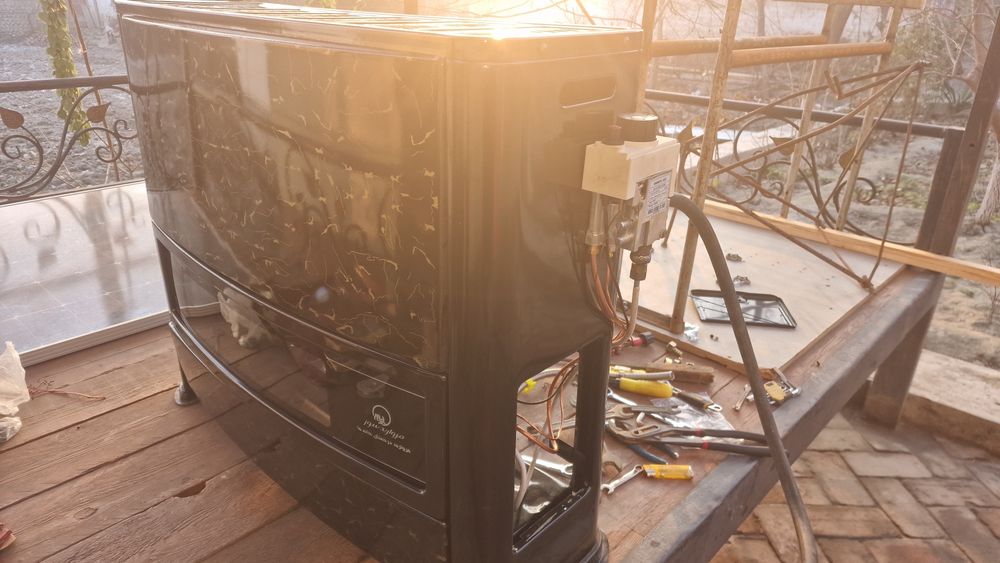 Установка автоматика, Автоматика урнатиш эрон печкасига эранский