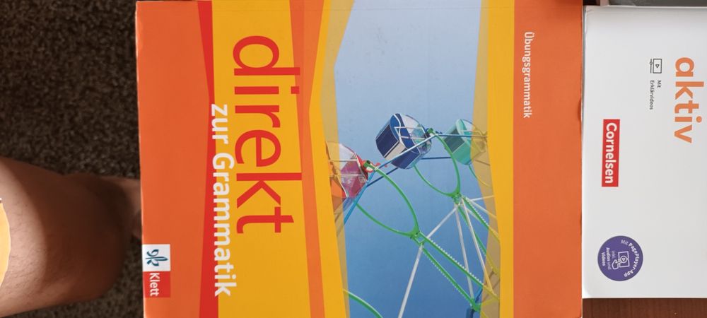 Комплект нови учебници и помагала по немски език за 8 клас  КЛЕТ