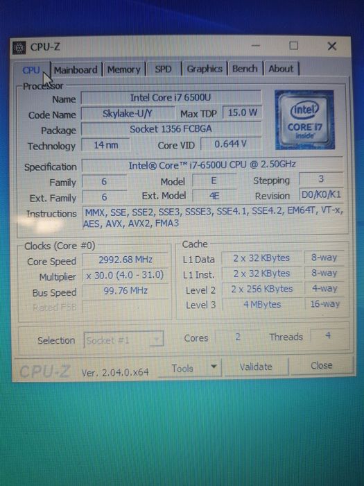 Laptop lenovo idea 300