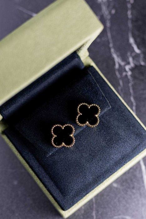 Комплект Van Cleef & Arpels Vintage Alhambra Onyx