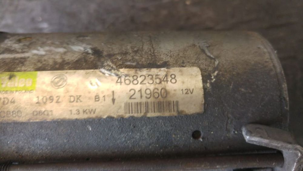 Electromotor 1.3 d multijet fiat doblo idea punto lancia musa ypsilon opel combo 46823548