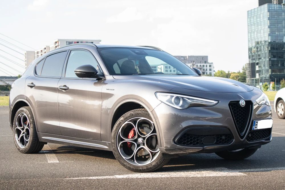 Alfa Romeo Stelvio LSD, suspensie adaptiva, trapa, carte service full