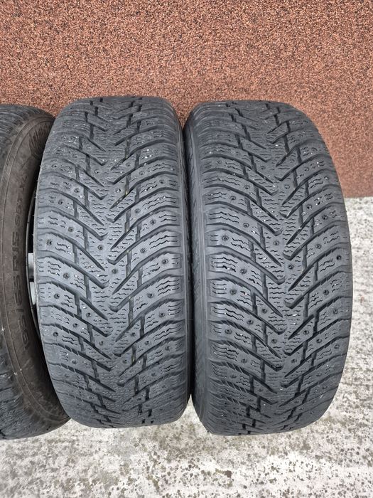 Jante Enzo R15 5x112 cu anvelope iarna Nokian 195/65R15