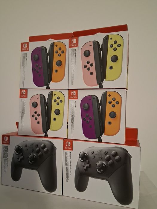 Manete joystick originale Nintendo Switch Pro Controller Joy-Con Pair