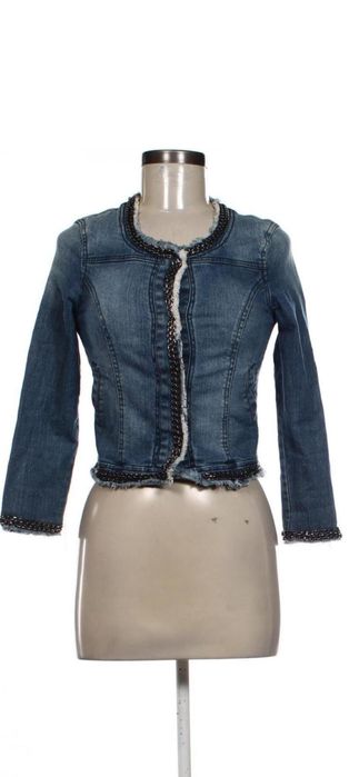 Дамско дънково яке