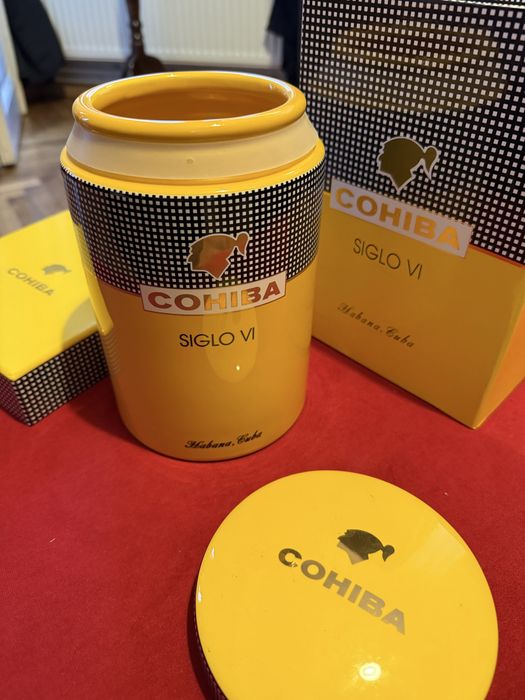Humidor Cohiba din Ceramică Premium + Cutie Cadou