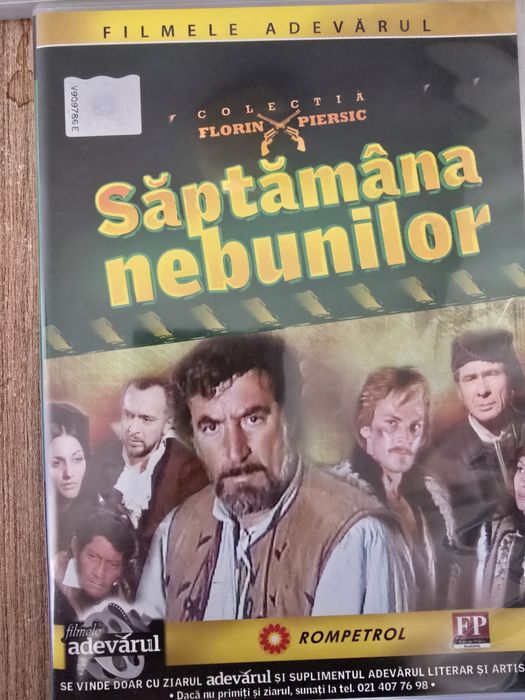 Vând seria de filme Florin Piersic