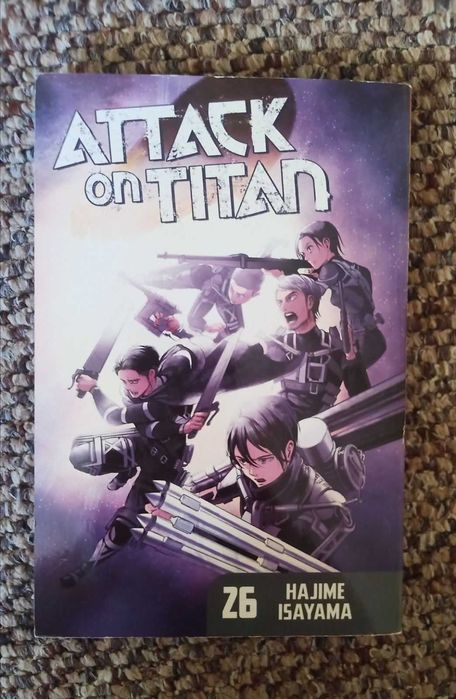 Манга Attack on Titan, JoJo's Bizarre Adventure, Boruto на английски!