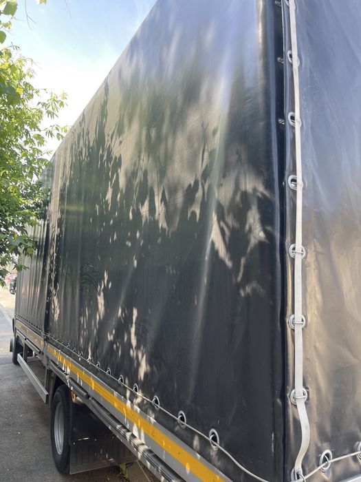 Prelată Iveco 6,20 m cu schelet – aproape nouă