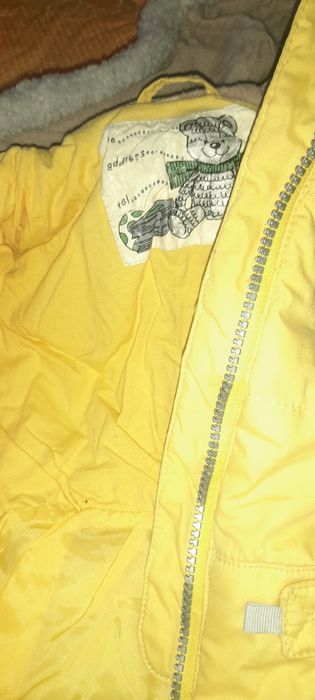 Пуховик детский комбинезон