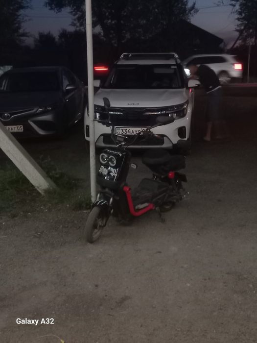 Скутер танк на ходу