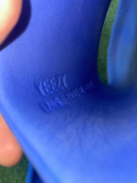 adidas yeezy slides azure
