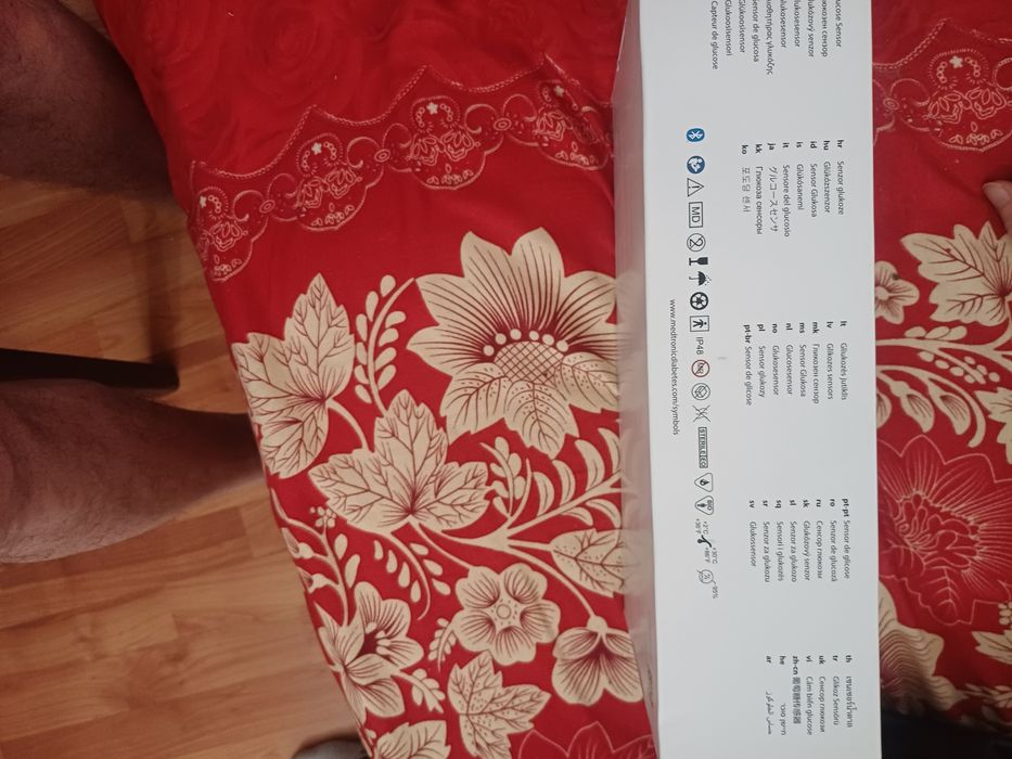 Vând senzori pentru măsurarea glicemiei  noi