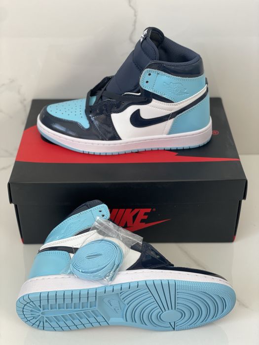 Air Jordan 1 Retro UNC Patent Full Box Verificare Colet Size 35,5-45