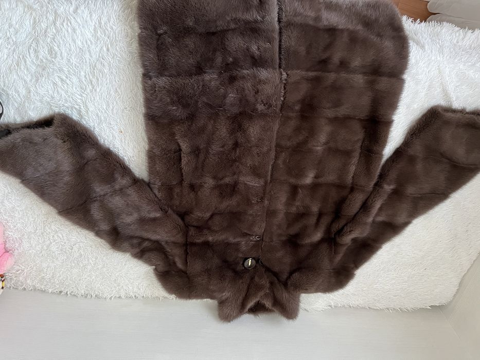 Норковая шуба б/у