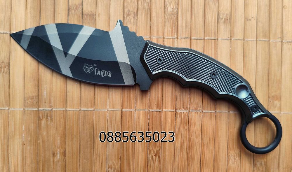 Нож с фиксирано острие Sanjia / 21,5 см /
