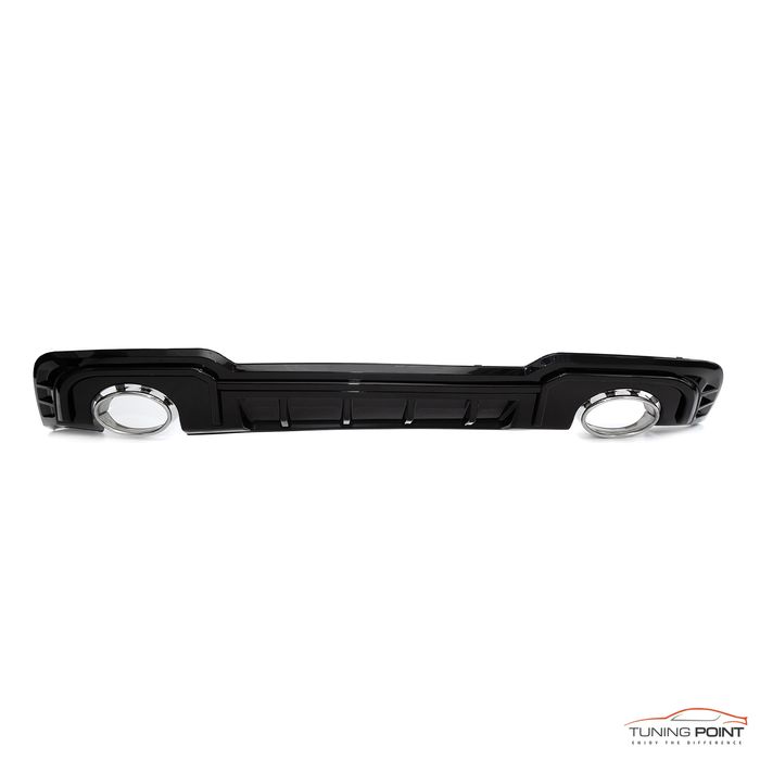Difuzor Bara Spate Cu Tobe Audi A3 8V LCI S Line Hatchback Sportback