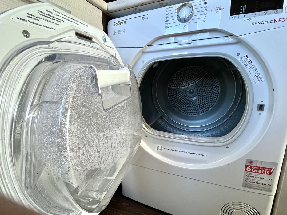 Коледна промоция :-) 300лв. Сушилня за дрехи Hoover  DX C10DCE