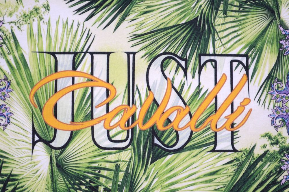 Just Cavalli - мъжка тениска, размер XXL (regular fit)