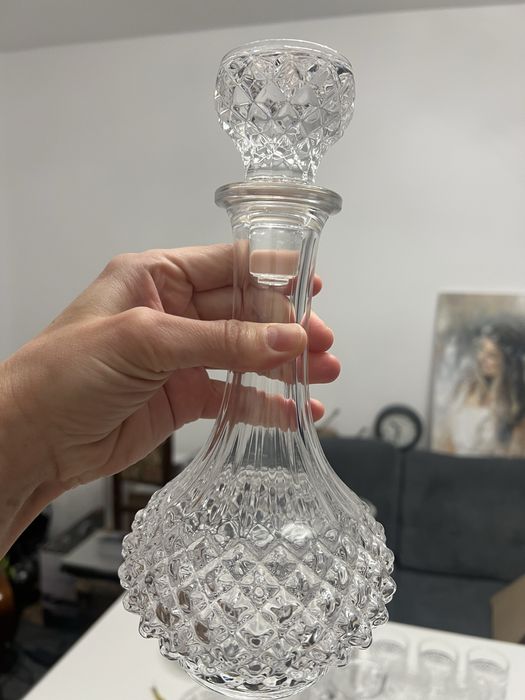 Decantor sticla tarie cristal cristal d’arques