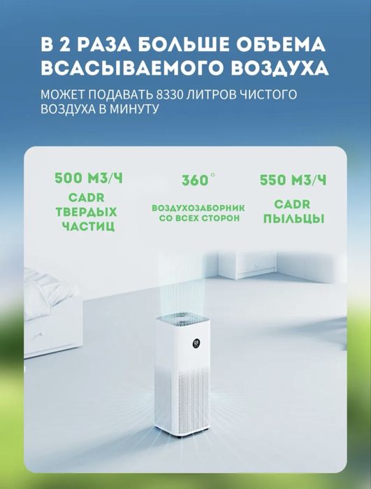 Очиститель воздуха Xiaomi Mi Smart Air Purifier 4 Pro CHA