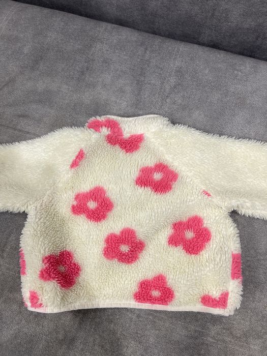 Теплая шубка от зары