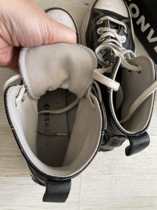 Кецове Converse високи кожени