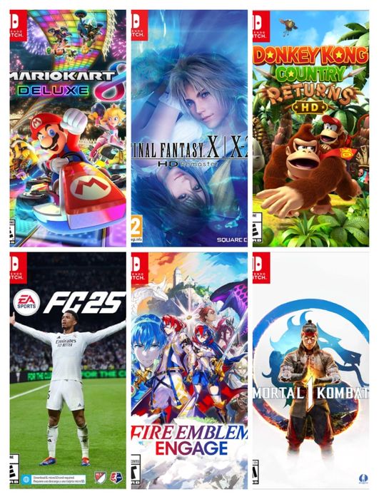 30 игр для nintendo switch + флешка