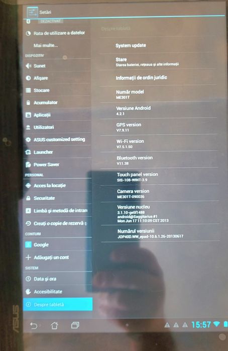 Tabletă/Memo Pad ME 301T  Asus