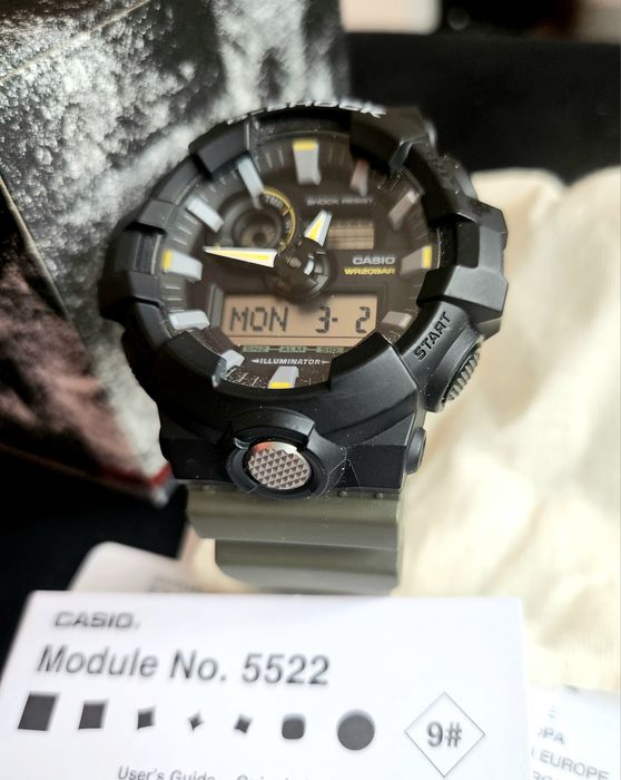 G Shock GA-710TU-1A3 оригинален мъжки часовник