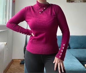 Бутиков пуловер на марката 123 (un, deux, trois)