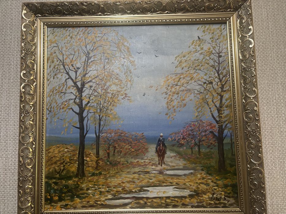 Картина маслом размер 120 х80 см