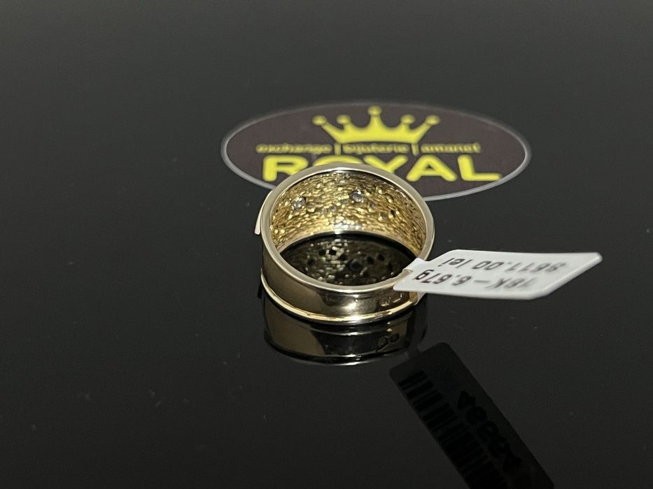 Bijuteria Royal CB : Inel dama aur 18K 750  6,67 gr