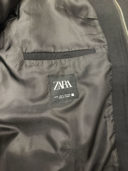 Пальто черное длинное