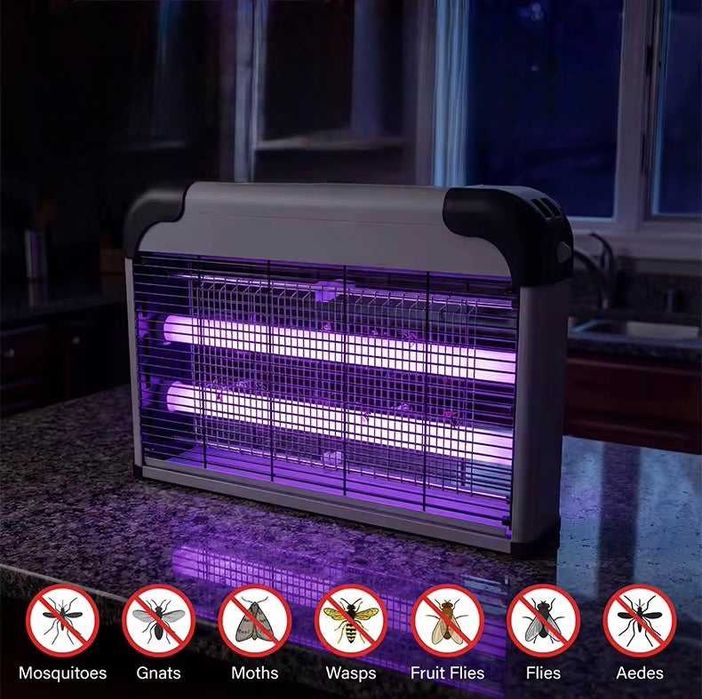 Мощен Уред Лед лампа Против Насекоми 40W