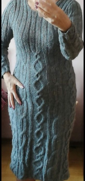 Платье женское вязаное