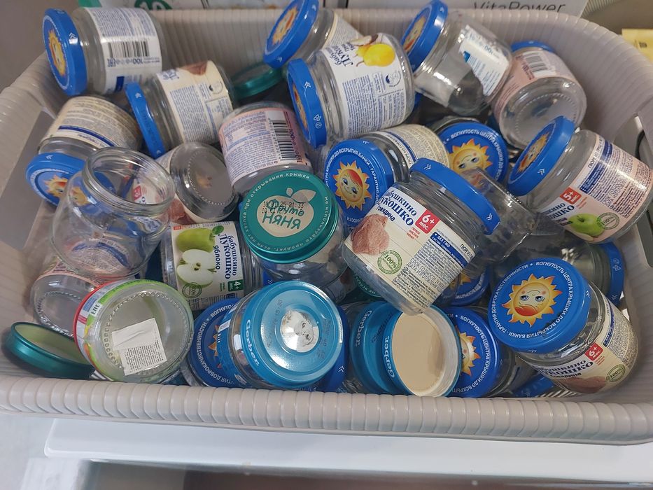 Банки от детского питания
