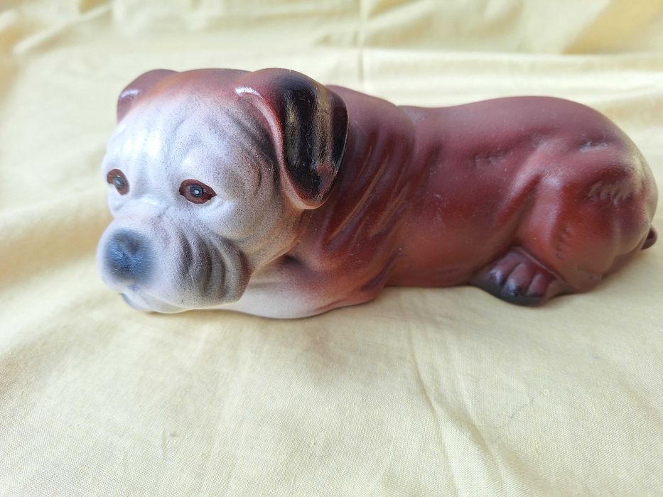 Bibelou catel Bulldog, dimensiune L =21 cm