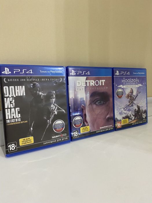 Продам игровые диски для play station 4