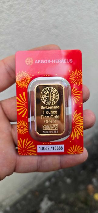 Кюлче Argor - Heraeus 1 унция РЕПЛИКА