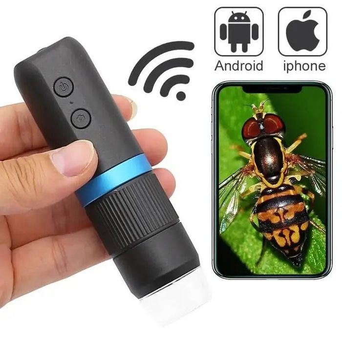 WiFi Микроскоп биологический электронный Microscope Mikroskop Mikrasko