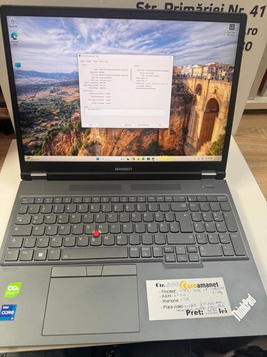 Laptop Lenovo ThinkPad P16 Gen 2, Intel(R) Core(TM) i7 14700HX, -P-