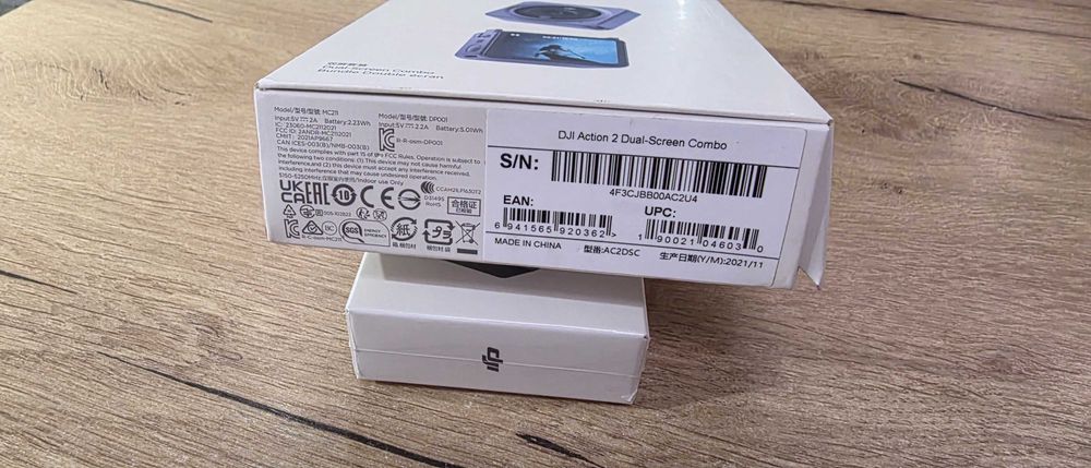 DJI Action 2 – Dual Screen Combo, 4K, Garantie + Accesorii