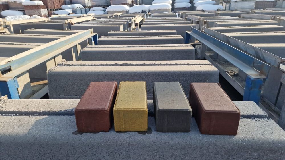 Тротуарная плитка "Кирпичик"