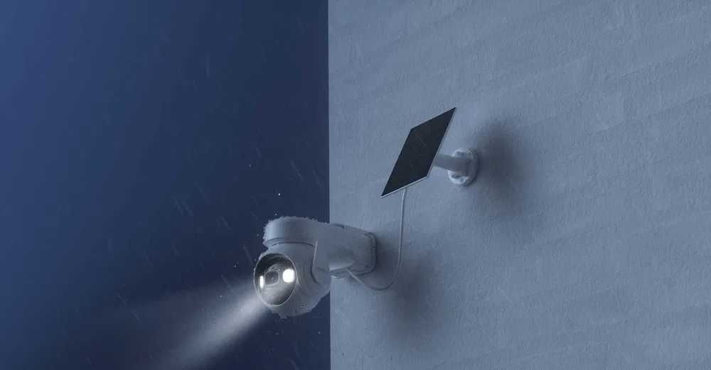 Безжична въртяща WIFI камера със соларен панел и батерия IMOU