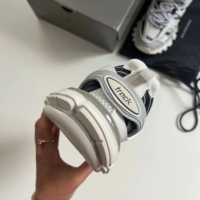 Balenciaga Track Sneaker "White/Grey/Silver"
